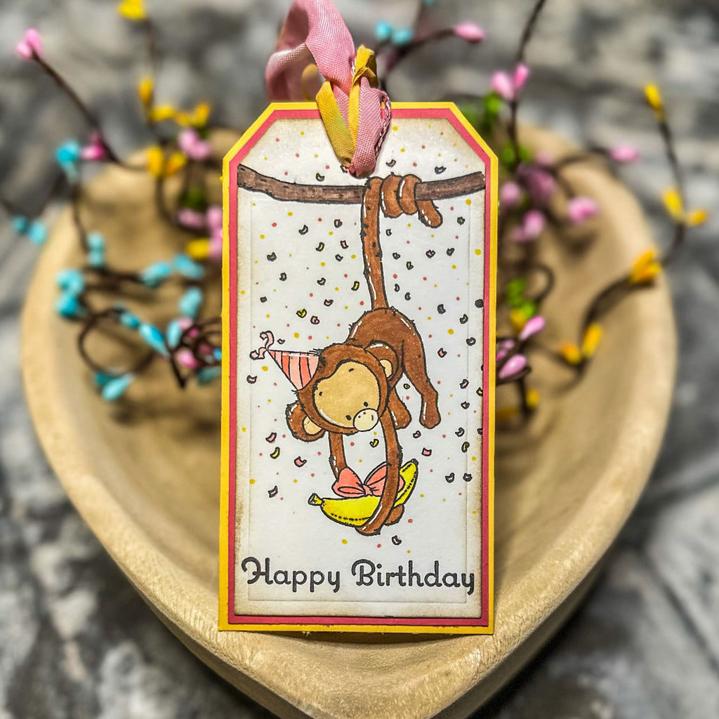 Simon Says Stamps and Dies Wild Birthday set1040wb STAMPtember Birthday Tag Nicole Brown