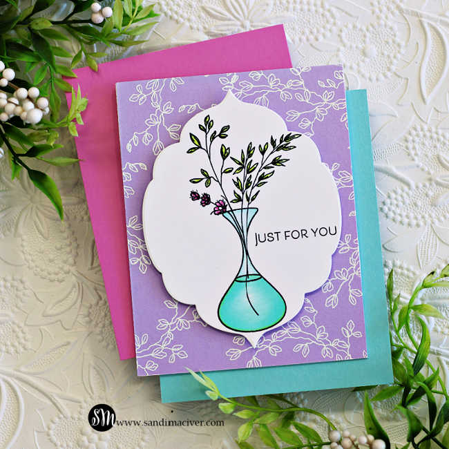 Simon Says Stamps and Dies Wildflower Cuttings set1003wc Friend Like You For You Card Sandi MacIver | color-code:ALT09