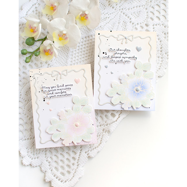 Simon Says Stamps and Dies With Sympathy set1233ws Always There Heather Hoffman Soft Sympathy Cards | color-code:ALT02