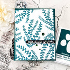 Simon Says Stamps and Dies With Sympathy set1233ws Always There With Deepest Sympathy teal Nora Noll