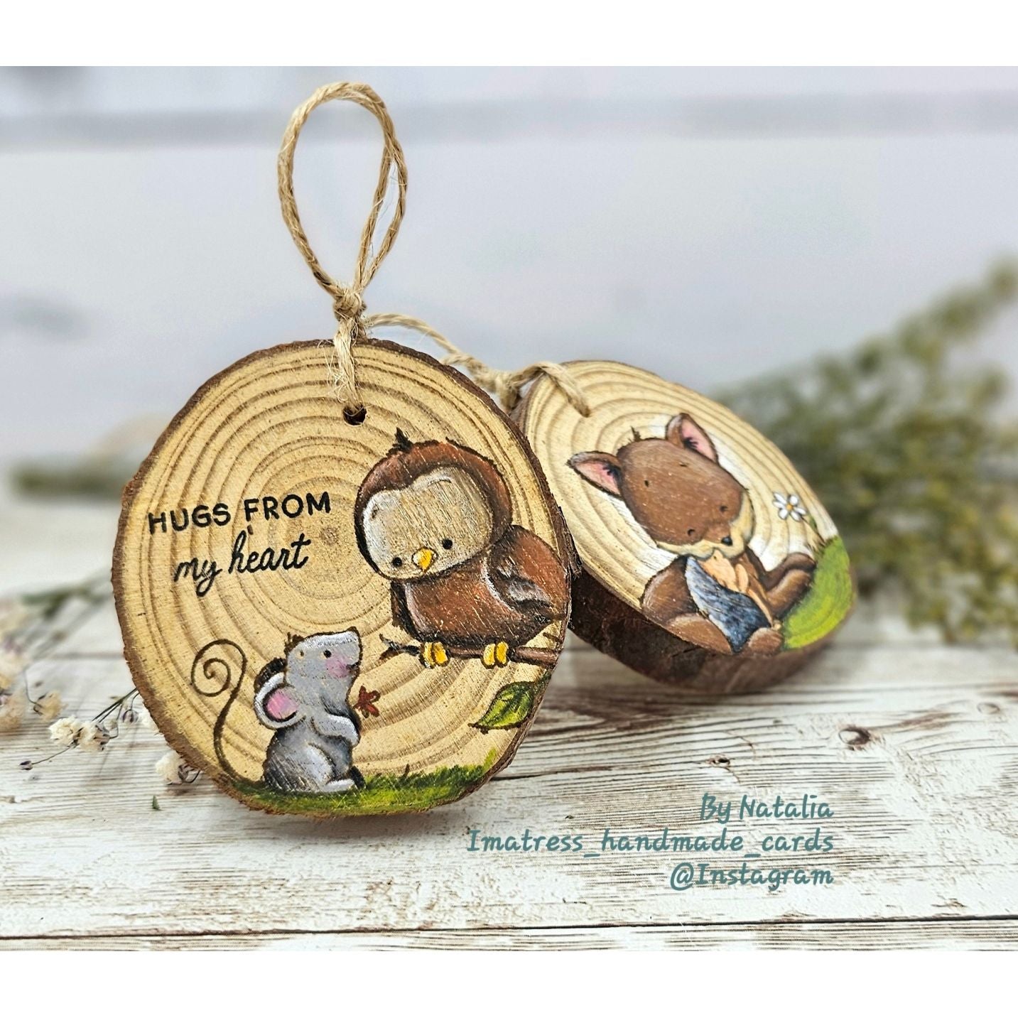 Simon Says Stamps and Dies Woodland Friends set1304wf Every Happiness Natalia Alton Wooden Critter Tags