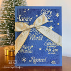 Simon Says Stamps and Dies Wrapped in His Love set1071wl Christmas Card Beth Opel Joyful Sentiments