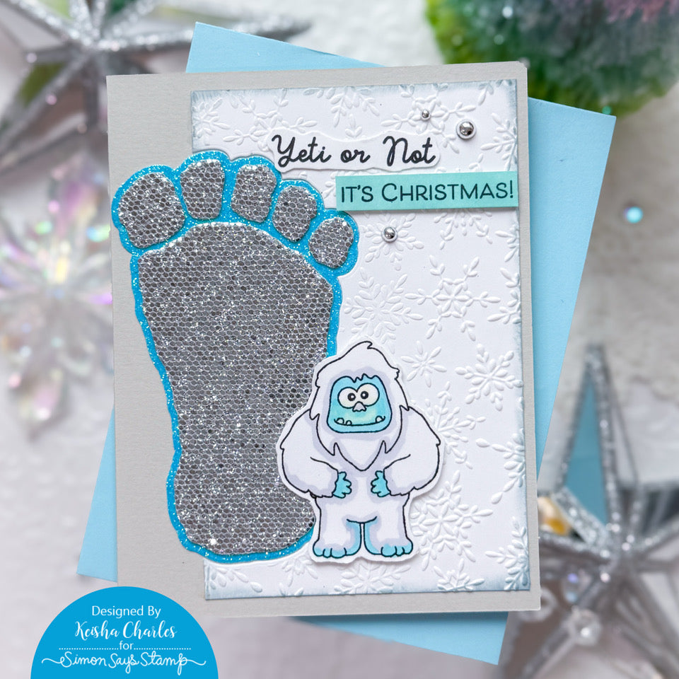 Simon Says Stamps and Dies Yeti or Not set1063yb Christmas Card Keisha Charles | color-code:ALT02