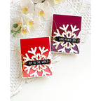 Simon Says Stencil and Die Large Snowflake set1082ls Sugar and Spice Holiday Cards | color-code:ALT03 Heather Hoffman Color Blend Duo