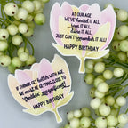 Simon Says Stencils and Dies Blooming Flower set1257bf Shine On Bonnie Crane Shaped Birthday Cards