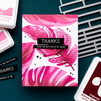 Simon Says Stencils and Dies White Fusion set953wf Rain or Shine Thanks Card | color-code:ALT06 Yana Smakula Highlighted Leaf with Text