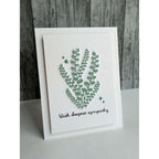 Simon Says Wafer Dies With Sympathy 1502sdc Always There Simple Sympathy Card Lisa Addesa | color-code:ALT02