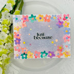 Simon Says Stamp Simple Flowers Wafer Dies s883 Splendor Just Because Card