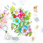 CZ Design Simple Hello Wafer Dies czd223 Diecember Hello Card | color-code:ALT01