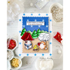 CZ Design Stencil Simple Stars czt012 Friend Card | color-code:ALT05
