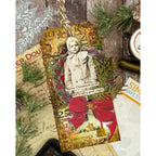 CZ Design Stencil Simple Stars czt012 Christmas Tag