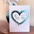 Simon Says Clear Stamps Simple Wedding Wishes 3049ss Celebrate Wedding Card