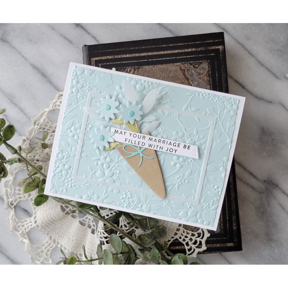 Simon Says Clear Stamps Simple Wedding Wishes 3049ss Celebrate Wedding Card | color-code:ALT02