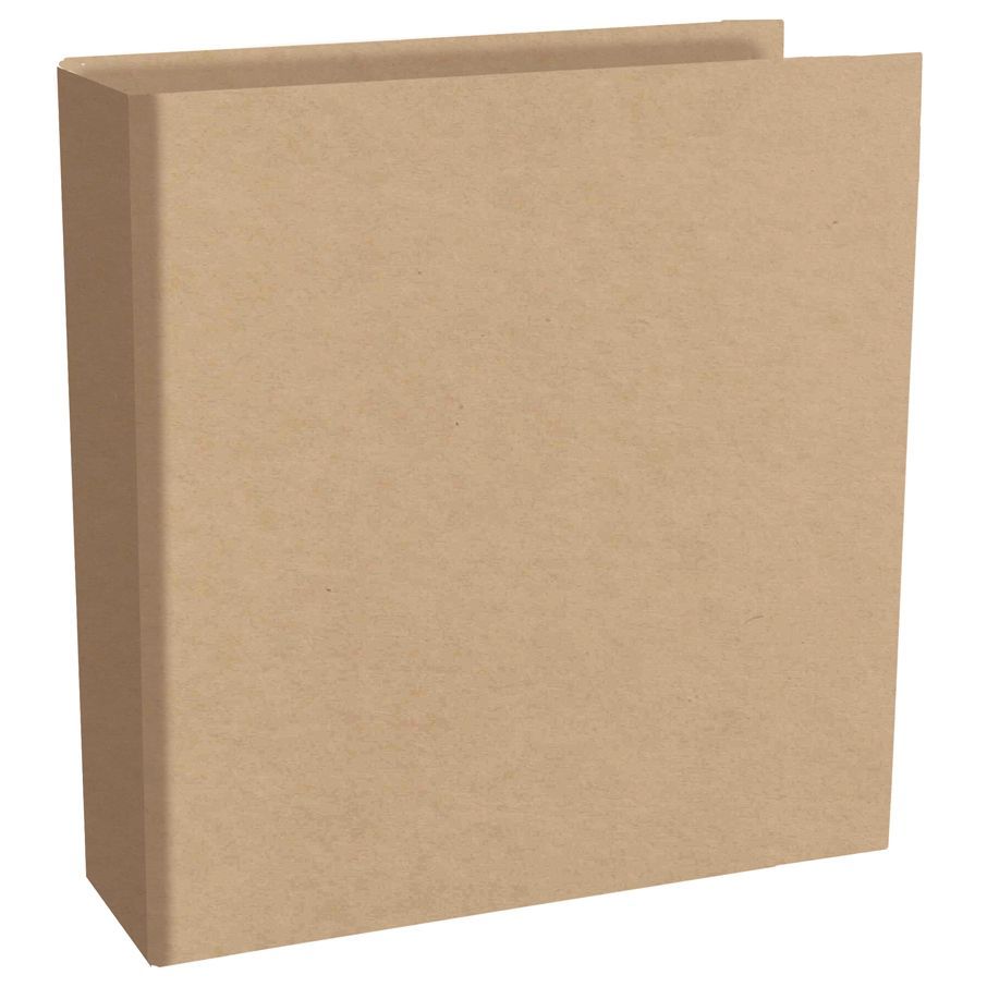 Simple Stories 6 x 8 Kraft Chipboard Binder 13337 Product Image