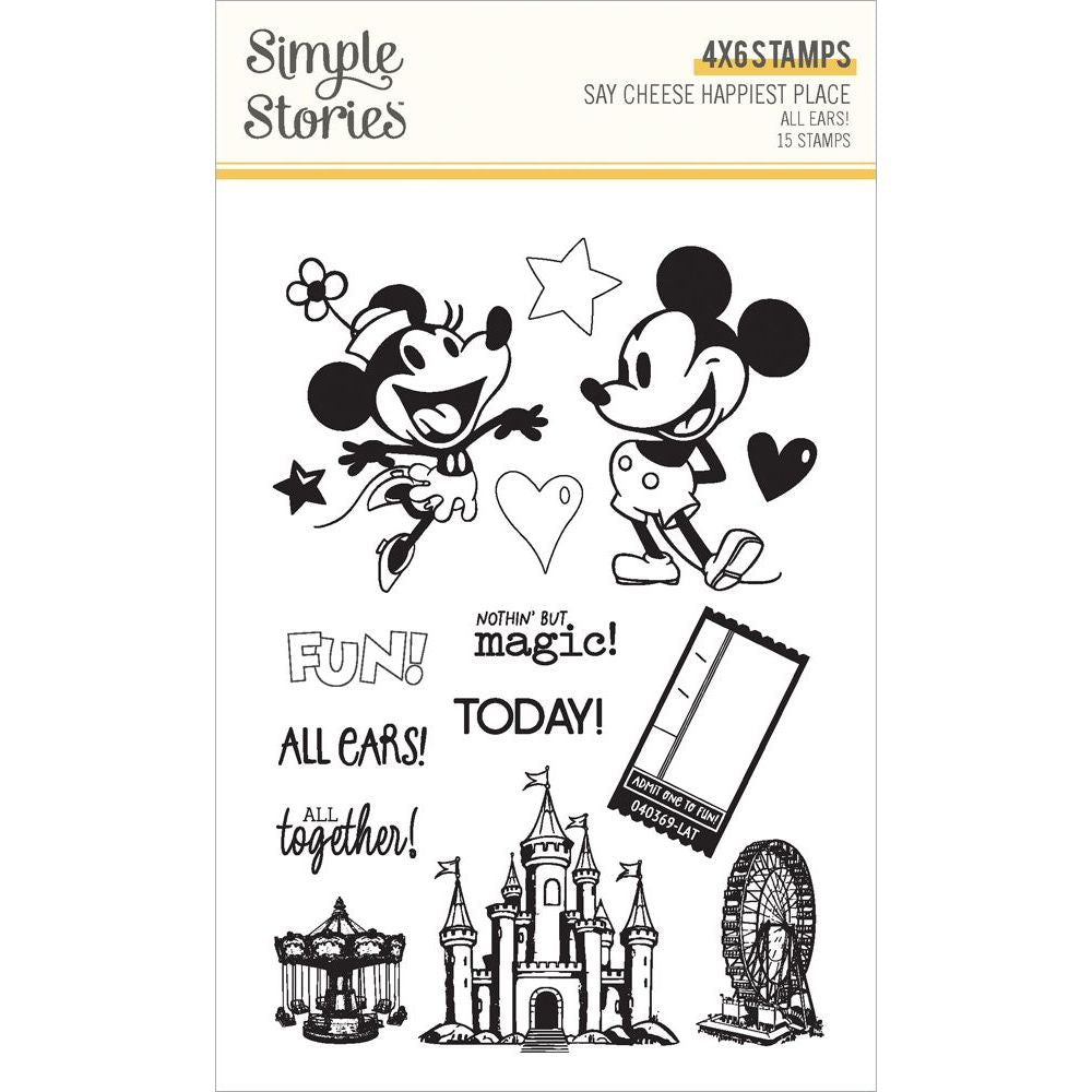 Simple Stories All Ears Clear Stamps 26224