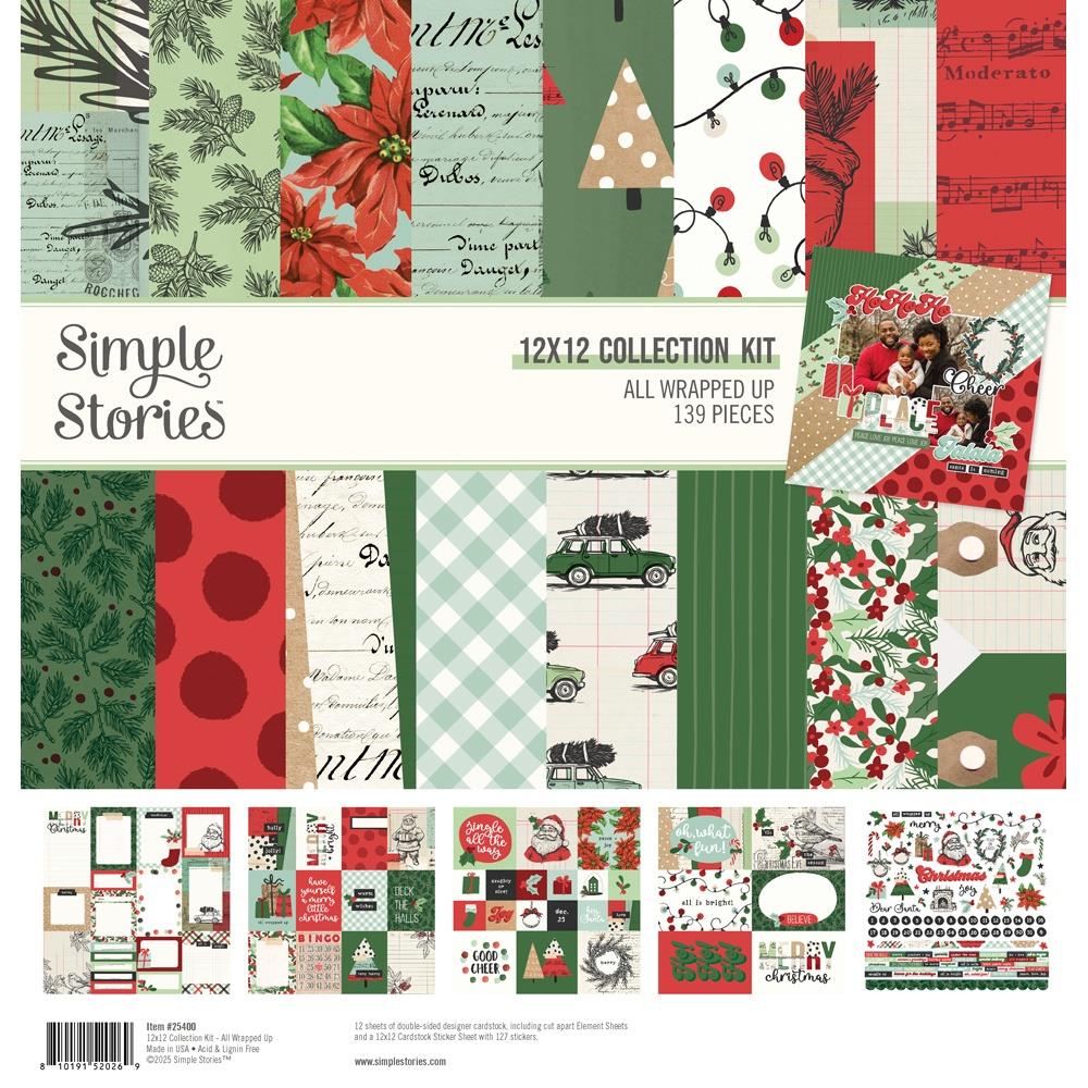 Simple Stories All Wrapped Up 12 x 12 Collection Kit 25400