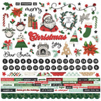 Simple Stories All Wrapped Up 12 x 12 Collection Kit 25400 Cardstock Stickers
