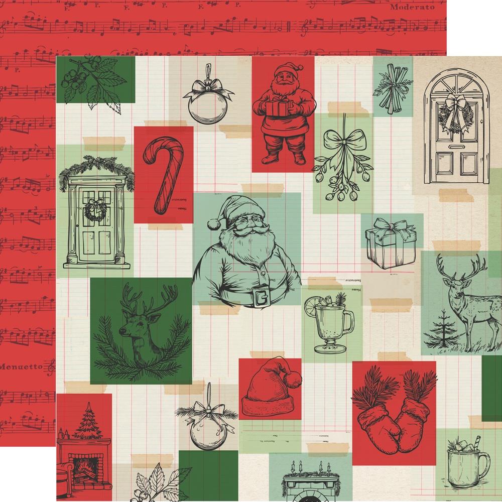 Simple Stories All Wrapped Up 12 x 12 Collector's Essential Kit 25401 Good Cheer
