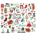 Simple Stories All Wrapped Up Bits And Pieces 25418 Christmas Images