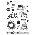 Simple Stories All Wrapped Up Clear Stamps 25416 Christmas Images