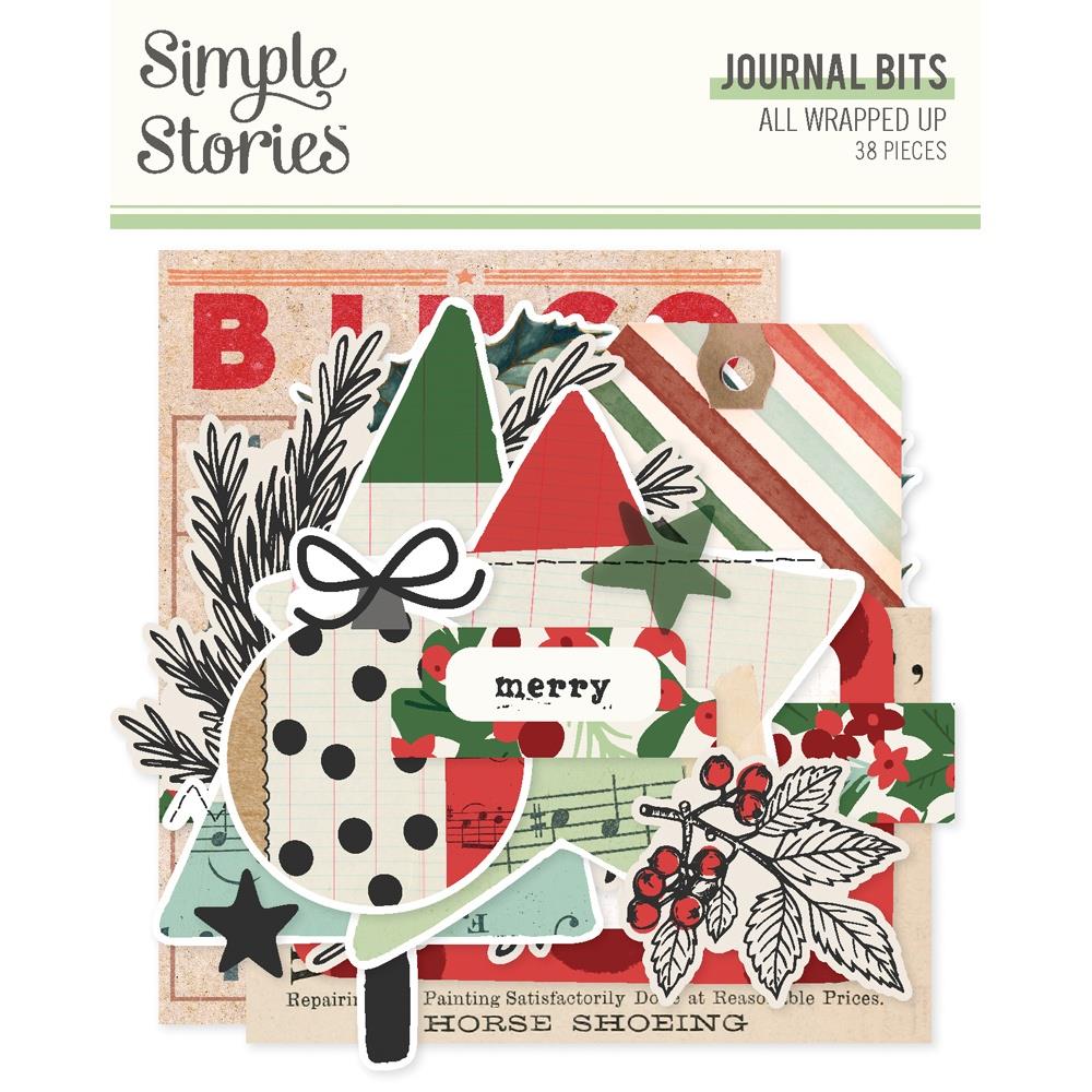 Simple Stories All Wrapped Up Journal Bits And Pieces 25419
