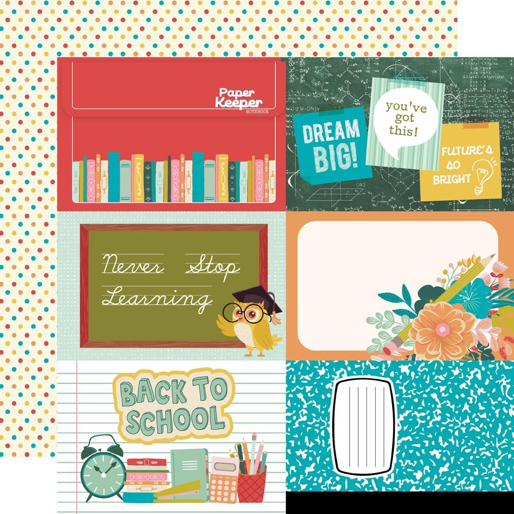 Simple Stories Book Fair 12 x 12 Collection Kit 24600 4X6 Elements