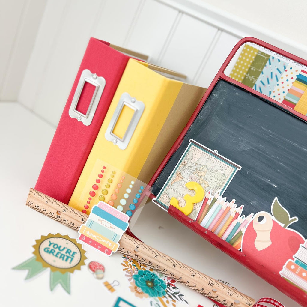 Simple Stories Book Fair 12 x 12 Collection Kit 24600 Lifestyle Image
