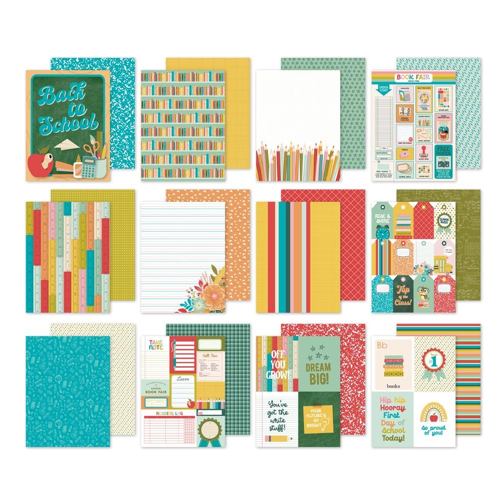 Simple Stories Book Fair 6 x 8 Paper Pad 24615 Detailed Image