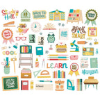 Simple Stories Book Fair Bits And Pieces 24618 Detailed Image