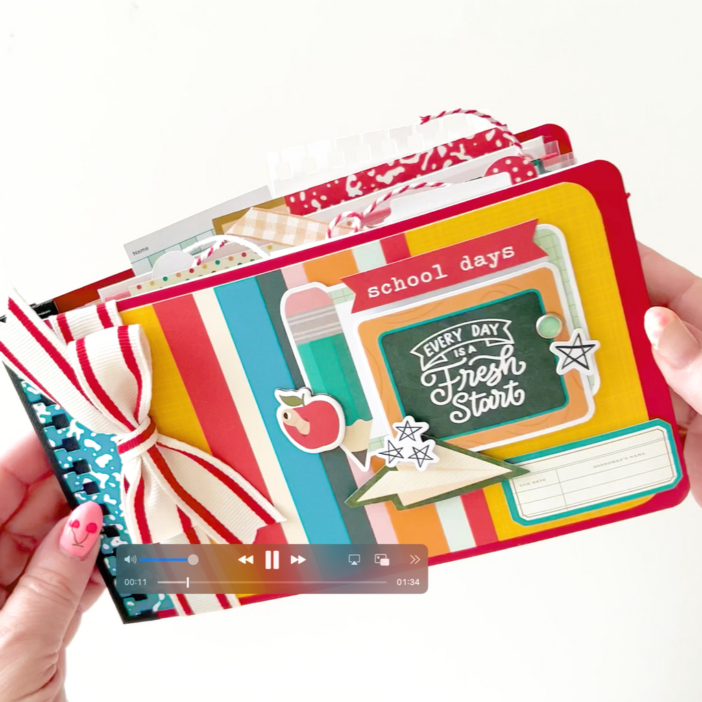 Simple Stories Book Fair Journal Bits And Pieces 24619 Flipbook