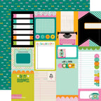 Simple Stories Color Me Happy 12 x 12 Collection Kit 26500 Old Typewriter