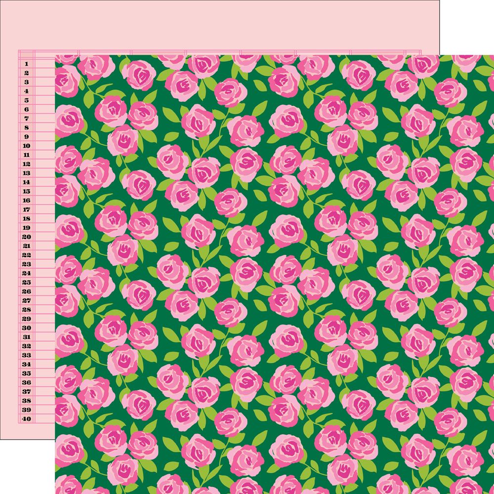 Simple Stories Color Me Happy 12 x 12 Collection Kit 26500 Roses
