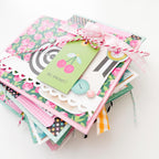 Simple Stories Color Me Happy Journal Bits And Pieces 26520 Binder Project