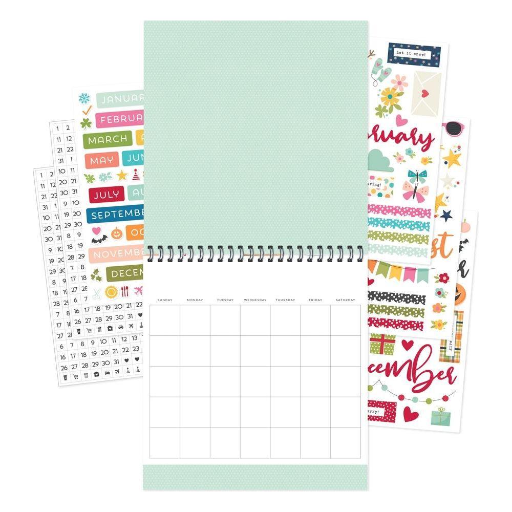Simple Stories Color Vibe 12 Month Memory Calendar 23532 Alternate Image