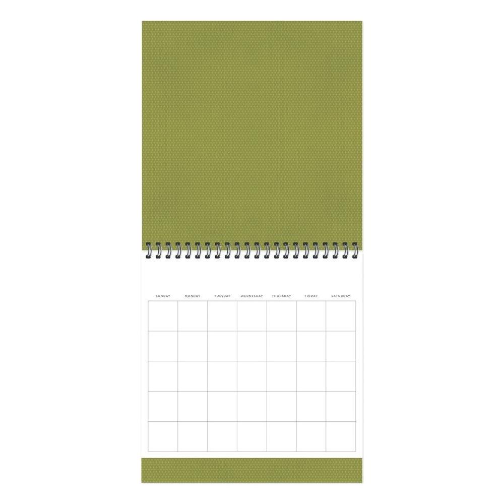 Simple Stories Color Vibe 12 Month Memory Calendar 23532 Dark Green Image