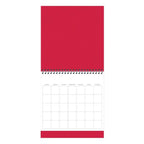 Simple Stories Color Vibe 12 Month Memory Calendar 23532 Dark Red Image