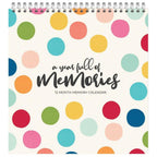 Simple Stories Color Vibe 12 Month Memory Calendar 23532 Full Image