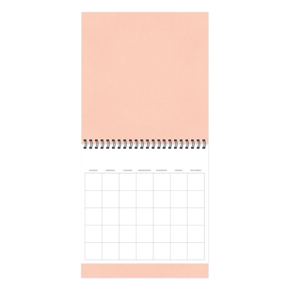Simple Stories Color Vibe 12 Month Memory Calendar 23532 Light Pink Image
