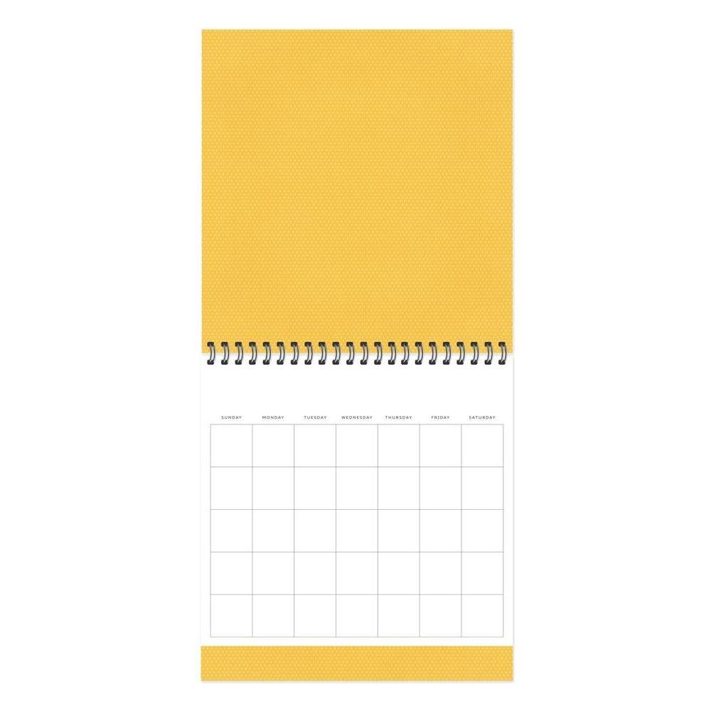 Simple Stories Color Vibe 12 Month Memory Calendar 23532 Yellow Image