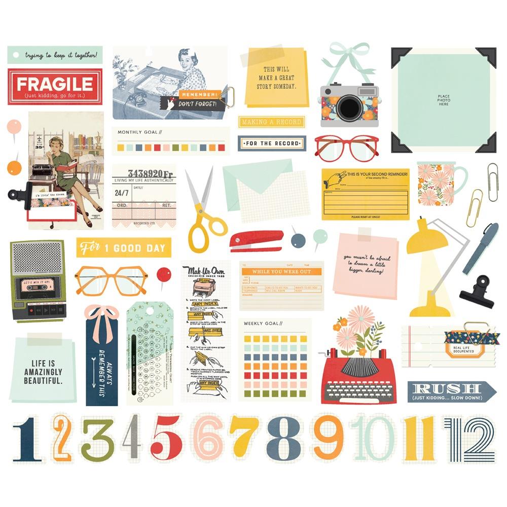 Simple Stories For The Record Bits And Pieces 23519 Secretary