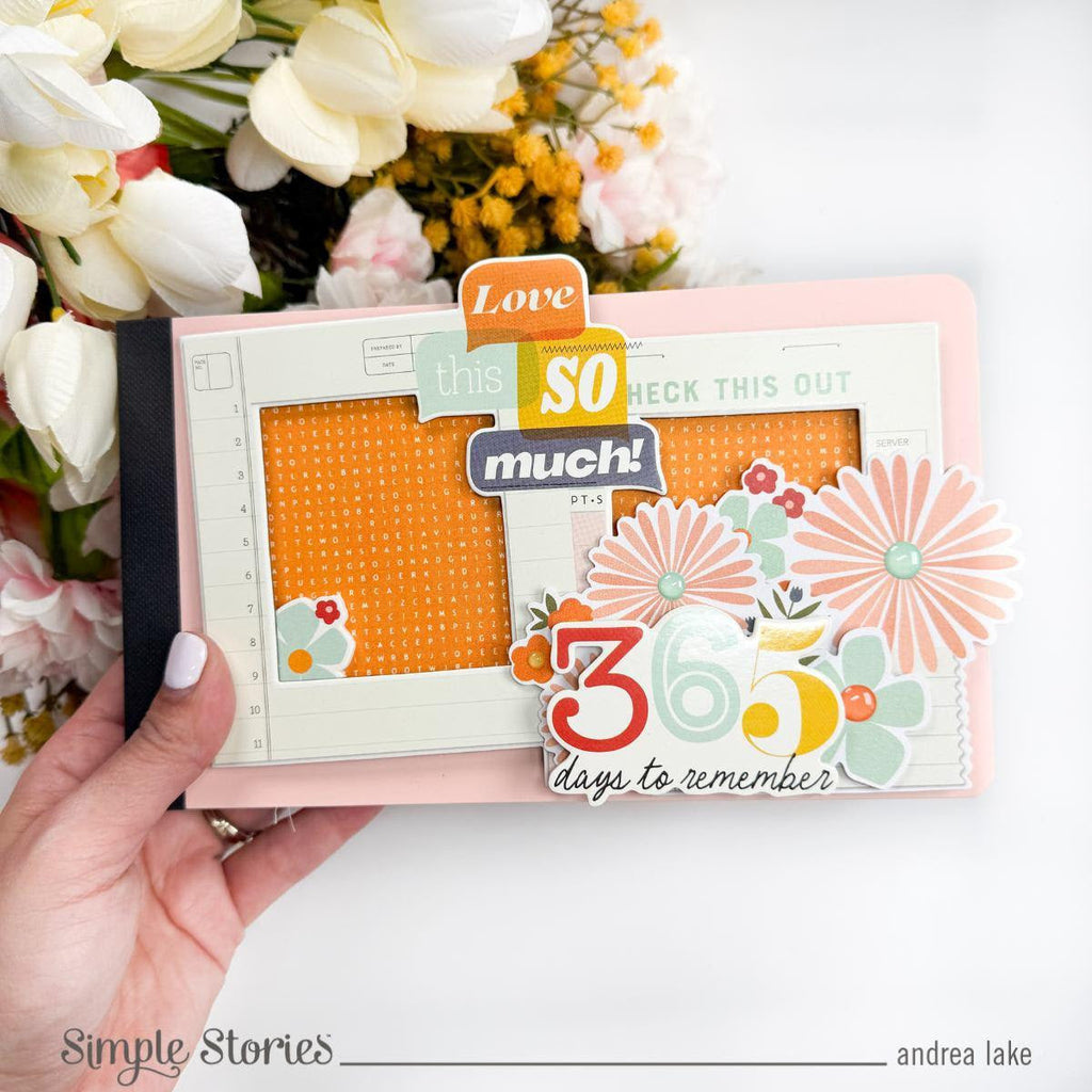 Simple Stories For The Record Sentiments Bits And Pieces 23522 Yearly Journal