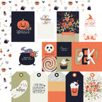 Simple Stories Frightful Fun 12 x 12 Collection Kit 27300 Spooky Sentiments