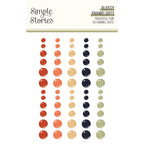 Simple Stories Frightful Fun Glossy Enamel Dots 27313