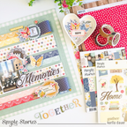 Simple Stories Front Porch Birds And Butterflies Bits And Pieces 23821 Memories Layout