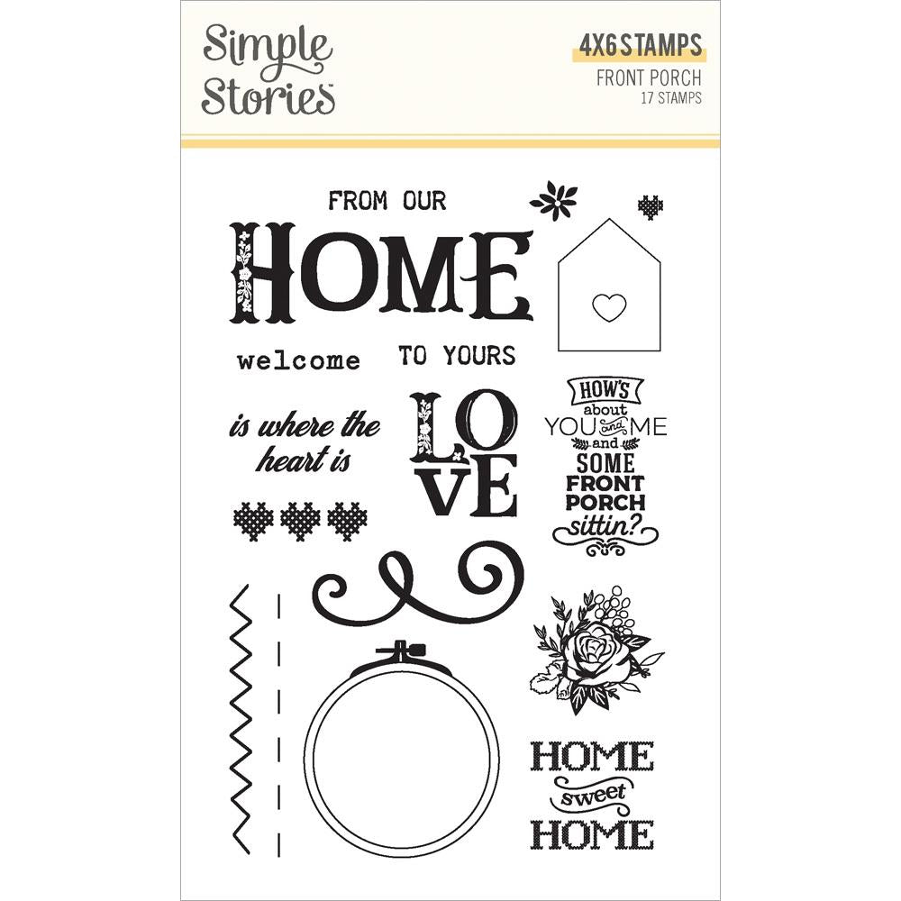 Simple Stories Front Porch Clear Stamps 23816