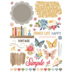 Simple Stories Front Porch Rub Ons 23824 Home