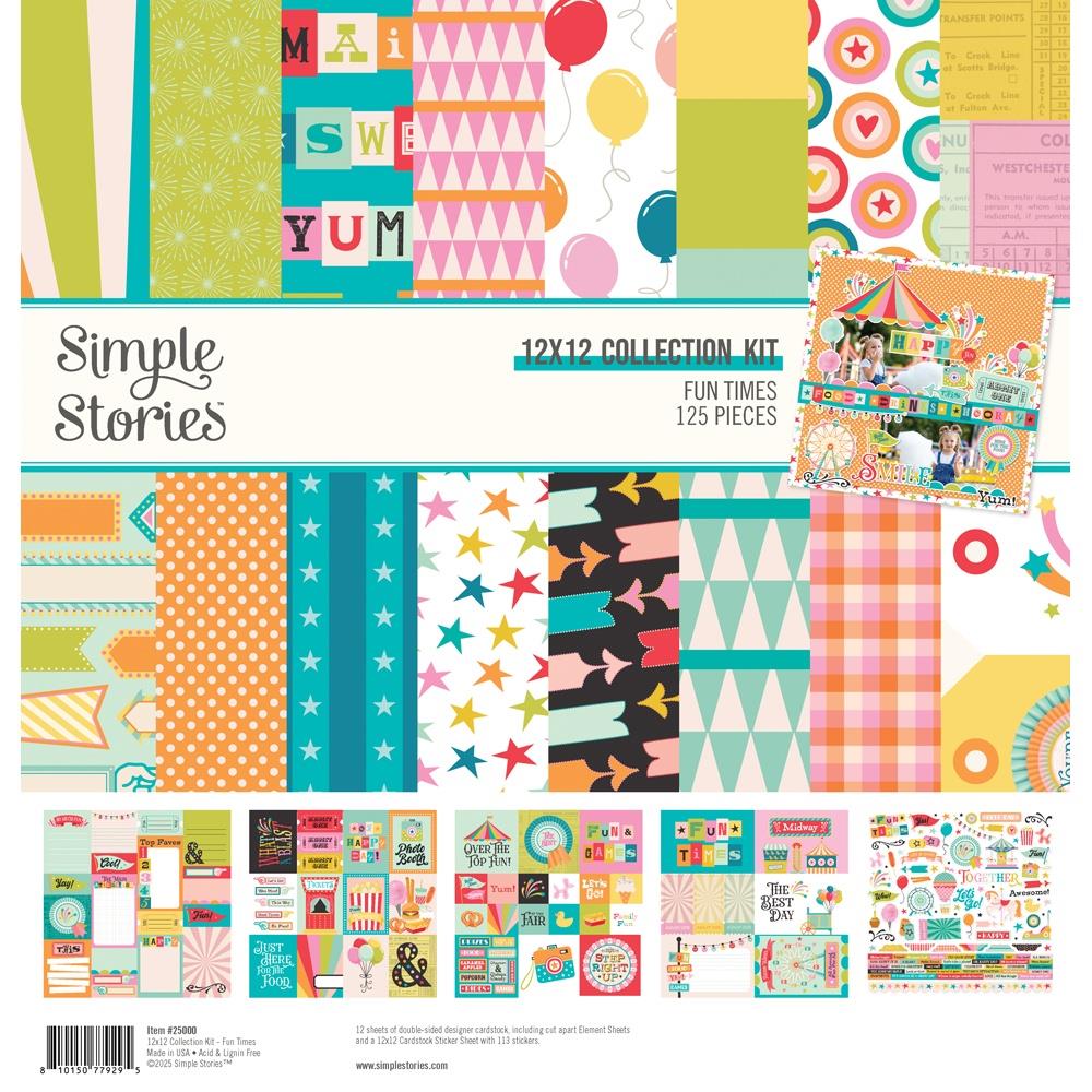 Simple Stories Fun Times 12 x 12 Collection Kit 25000