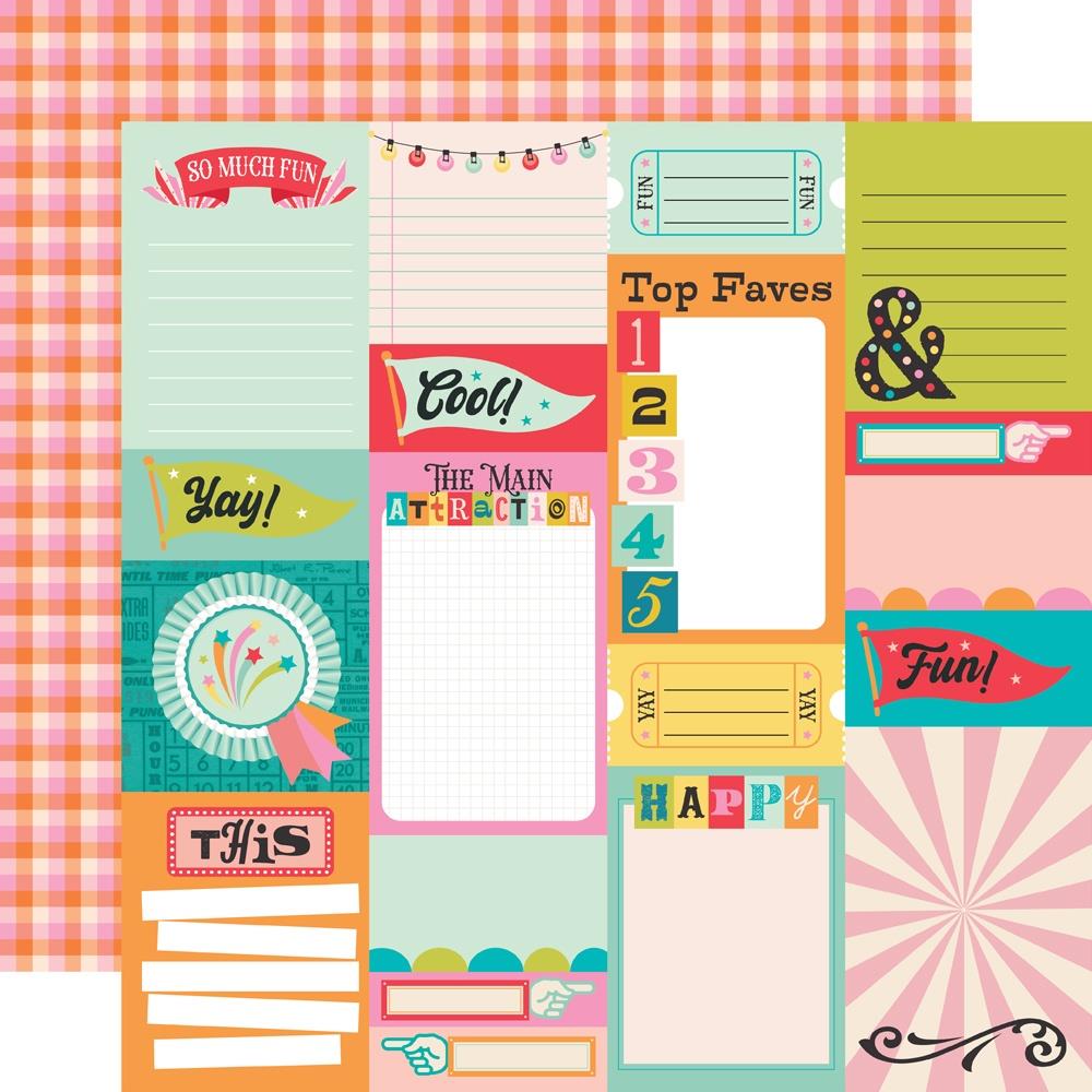 Simple Stories Fun Times 12 x 12 Collection Kit 25000 Journal Elements