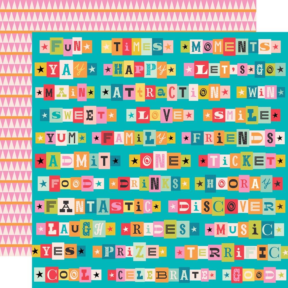Simple Stories Fun Times 12 x 12 Collection's Essential Kit 25001 Main Attraction