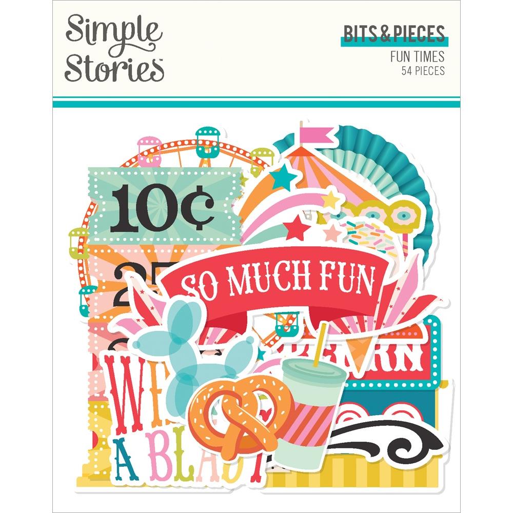 Simple Stories Fun Times Bits And Pieces 25018